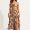 Seafolly Ladies Take Flight Wrap Skirt - Mandarin 1 Seafolly Ladies Take Flight Wrap Skirt - Mandarin -Seafolly shop 54931 SK Mandarin 3