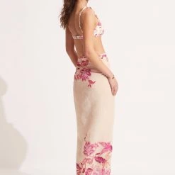 Seafolly Ladies Silk Road Sarong - Parfait Pink -Seafolly shop 54933 SG ParfaitPnk 5