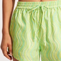 Seafolly Ladies Mod Squad Beach Short - Lime Burst 9 Seafolly Ladies Mod Squad Beach Short - Lime Burst -Seafolly shop 54960 SH Lime 20Burst 6