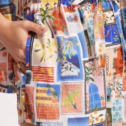 Seafolly Ladies On Vacation Short - Azure -Seafolly shop 54967 SH Azure 7