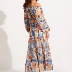 Seafolly Ladies On Vacation Skirt - Azure 10 Seafolly Ladies On Vacation Skirt - Azure -Seafolly shop 54991 SK Azure 6