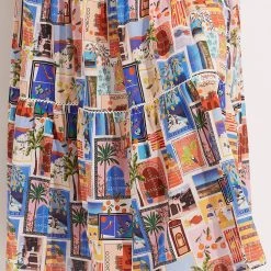 Seafolly Ladies On Vacation Skirt - Azure 11 Seafolly Ladies On Vacation Skirt - Azure -Seafolly shop 54991 SK Azure 7