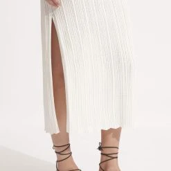 Seafolly Ladies Crochet Knit Dress - White -Seafolly shop 55024 KN White 6