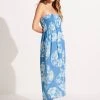 Seafolly Ladies Tie Dye Maxi Skirt/Dress - Azure 2 Seafolly Ladies Tie Dye Maxi Skirt/Dress - Azure -Seafolly shop 55025 DR Azure 1