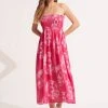 Seafolly Ladies Tie Dye Maxi Skirt/Dress - Rose Pink -Seafolly shop 55025 SK RosePink