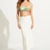 Seafolly Ladies Crochet Wrap Skirt - White -Seafolly shop 55035 KN White 3