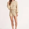 Seafolly Ladies Marl Knit Jumper - Sand 1 Seafolly Ladies Marl Knit Jumper - Sand -Seafolly shop 55038 KN Sand 3