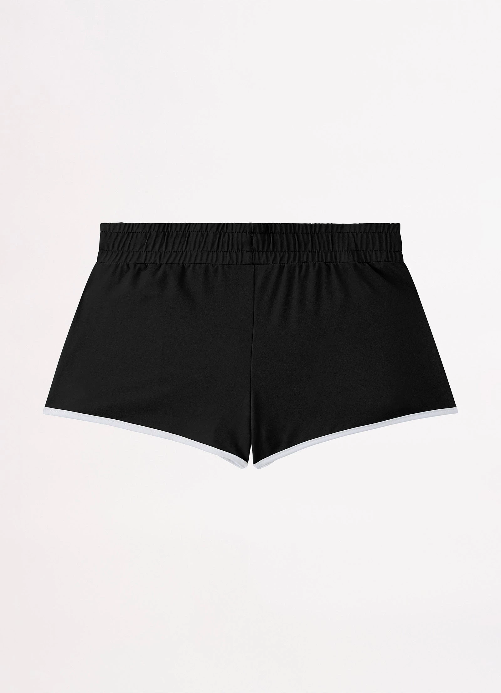Seafolly Girls Essential Board Short - Black 5 Seafolly Girls Essential Board Short - Black - Image 3