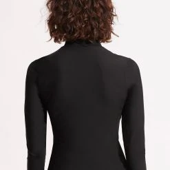 Seafolly Ladies Island In The Sun Long Sleeve Sunvest - Avocado -Seafolly shop 60203 946 Avocado 4