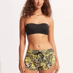 Seafolly Ladies Take Flight Boardshort - Wild Lime