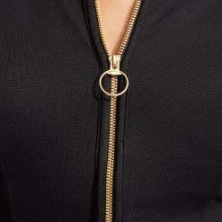 Seafolly Ladies Seafolly Collective Long Sleeve Sunvest - Black -Seafolly shop 60267 942 Black 5