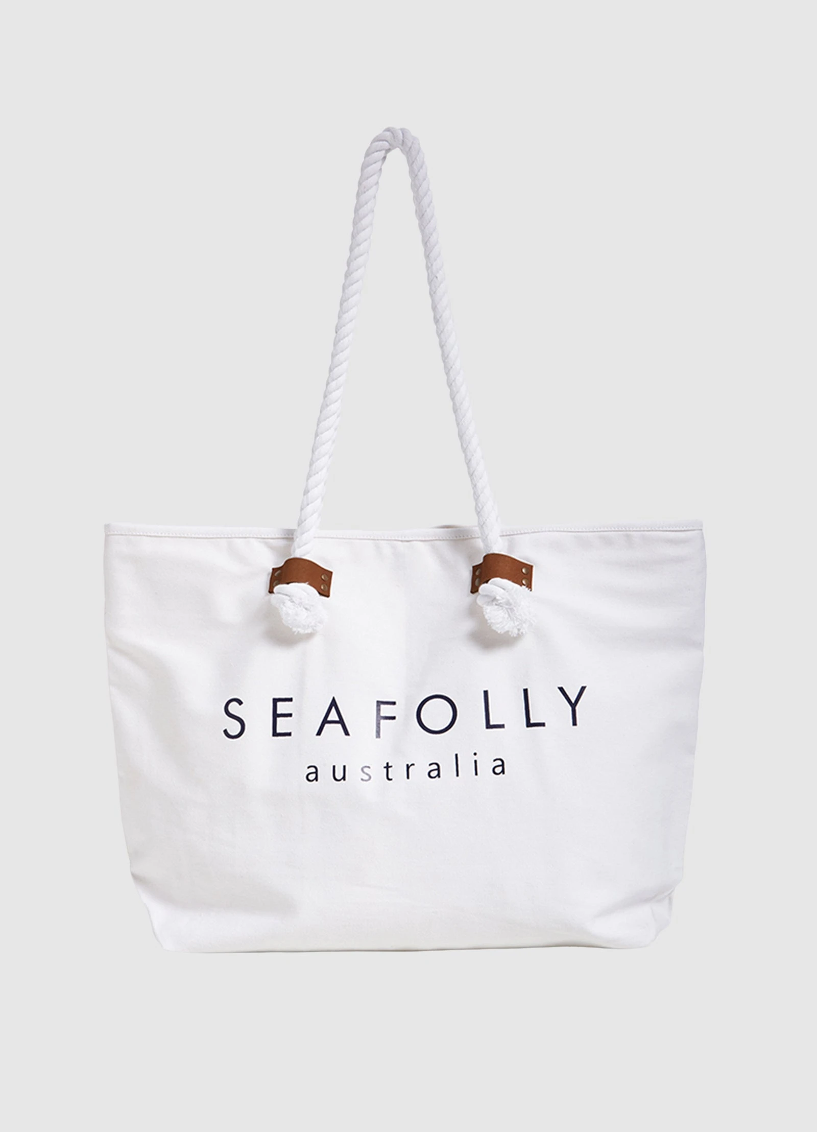 Seafolly Ladies Ship Sail Tote Bag - White 4 Seafolly Ladies Ship Sail Tote Bag - White - Image 2