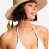 Seafolly Ladies Collapsible Fedora - Gold -Seafolly shop 71299 HT Gold 1