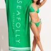 Seafolly Ladies High Tide Towel - Jade 1 Seafolly Ladies High Tide Towel - Jade -Seafolly shop 71733 TL Jade