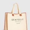 Seafolly Ladies Canvas Tote Bag - Sand -Seafolly shop 71763 BG Sand 2 1cb9e946 9538 43a0 82de 3871ed19201c