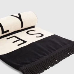 Seafolly Ladies Folly Stripe Towel - Black -Seafolly shop 71772 TL Black 5 a545d10d fd57 489b 8336 7698b6d5888f