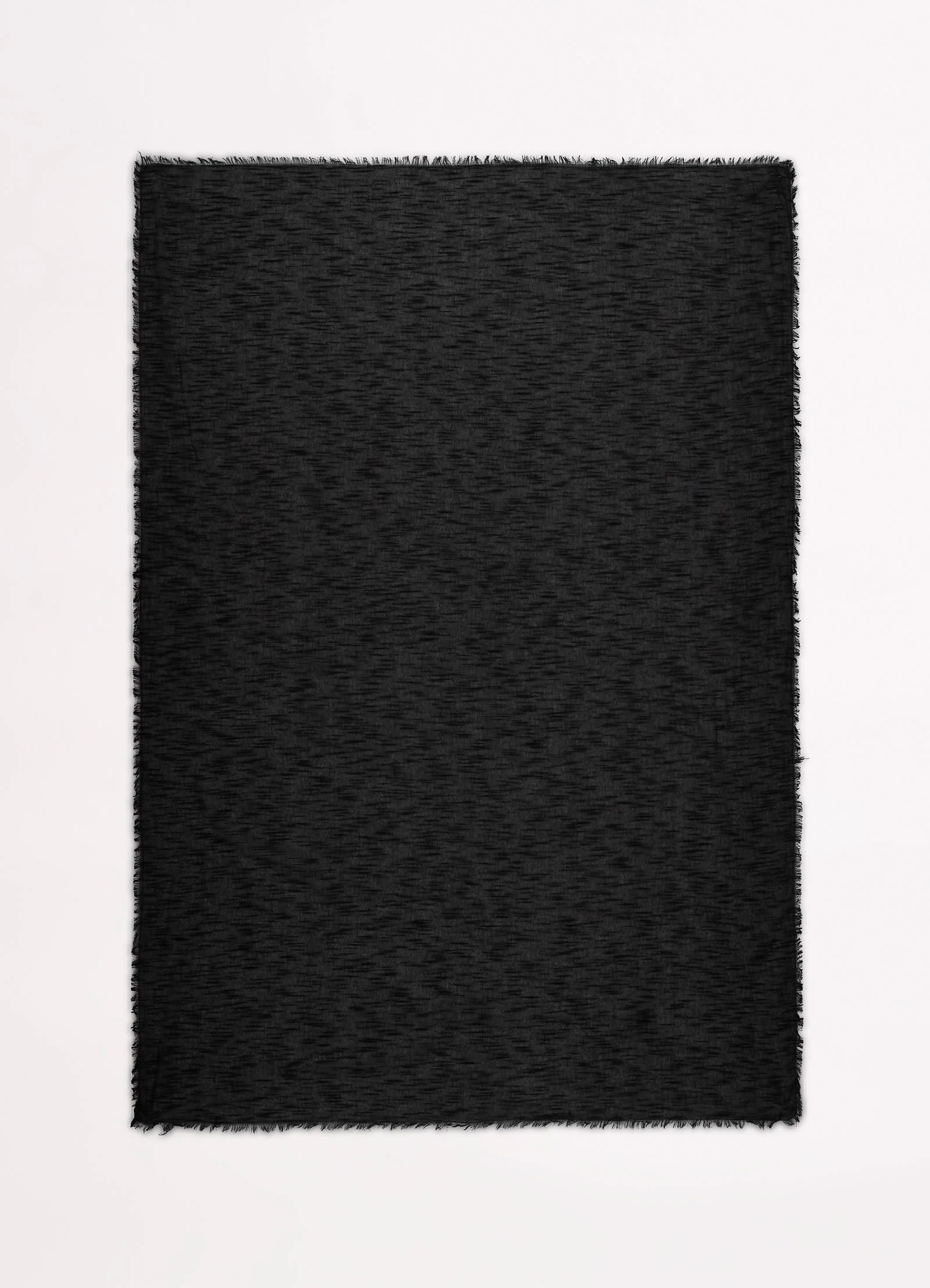 Seafolly Ladies Textured Cotton Beach Wrap - Black 5 Seafolly Ladies Textured Cotton Beach Wrap - Black - Image 3
