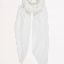 Seafolly Ladies Textured Cotton Beach Wrap - White -Seafolly shop 71830 White 9