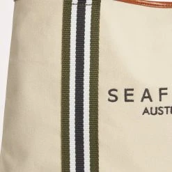 Seafolly Ladies Canvas Travel Tote - Sand -Seafolly shop 71833 BG Sand 3
