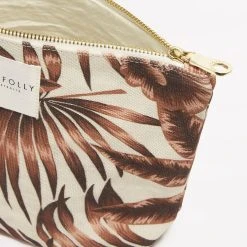 Seafolly Ladies Island In The Sun Canvas Pouch - Ecru 7 Seafolly Ladies Island In The Sun Canvas Pouch - Ecru -Seafolly shop 71836 BG Ecru 3