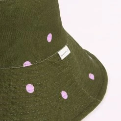 Seafolly Ladies Paradise Spot Bucket Hat - Avocado 10 Seafolly Ladies Paradise Spot Bucket Hat - Avocado -Seafolly shop 71845 HT Avocado 4