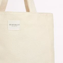 Seafolly Ladies Terry Tote - Sand -Seafolly shop 71862 BG Sand 3