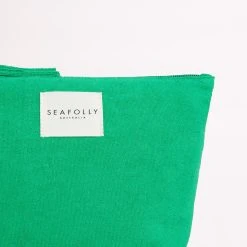 Seafolly Ladies Terry Pouch - Green -Seafolly shop 71863 BG Green 3