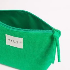 Seafolly Ladies Terry Pouch - Green -Seafolly shop 71863 BG Green 4