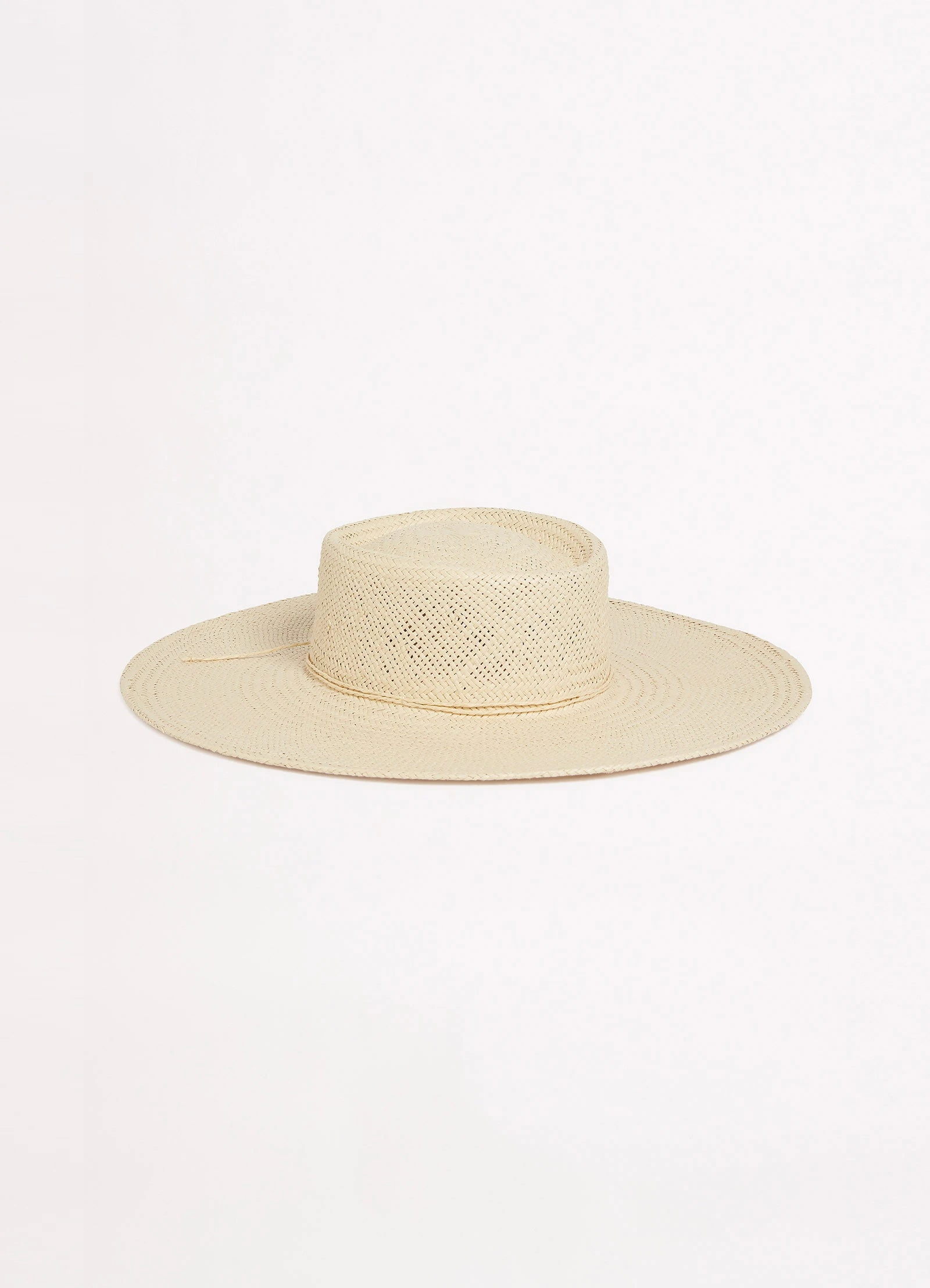Seafolly Ladies Sundown Boater Hat - Natural 5 Seafolly Ladies Sundown Boater Hat - Natural - Image 3