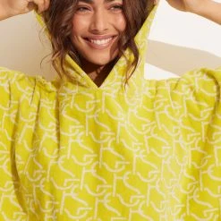 Seafolly Ladies SF Monogram Towel Poncho - Wild Lime 10 Seafolly Ladies SF Monogram Towel Poncho - Wild Lime -Seafolly shop 71867 TL Wild 20Lime 4