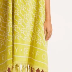 Seafolly Ladies SF Monogram Towel Poncho - Wild Lime 11 Seafolly Ladies SF Monogram Towel Poncho - Wild Lime -Seafolly shop 71867 TL Wild 20Lime 5