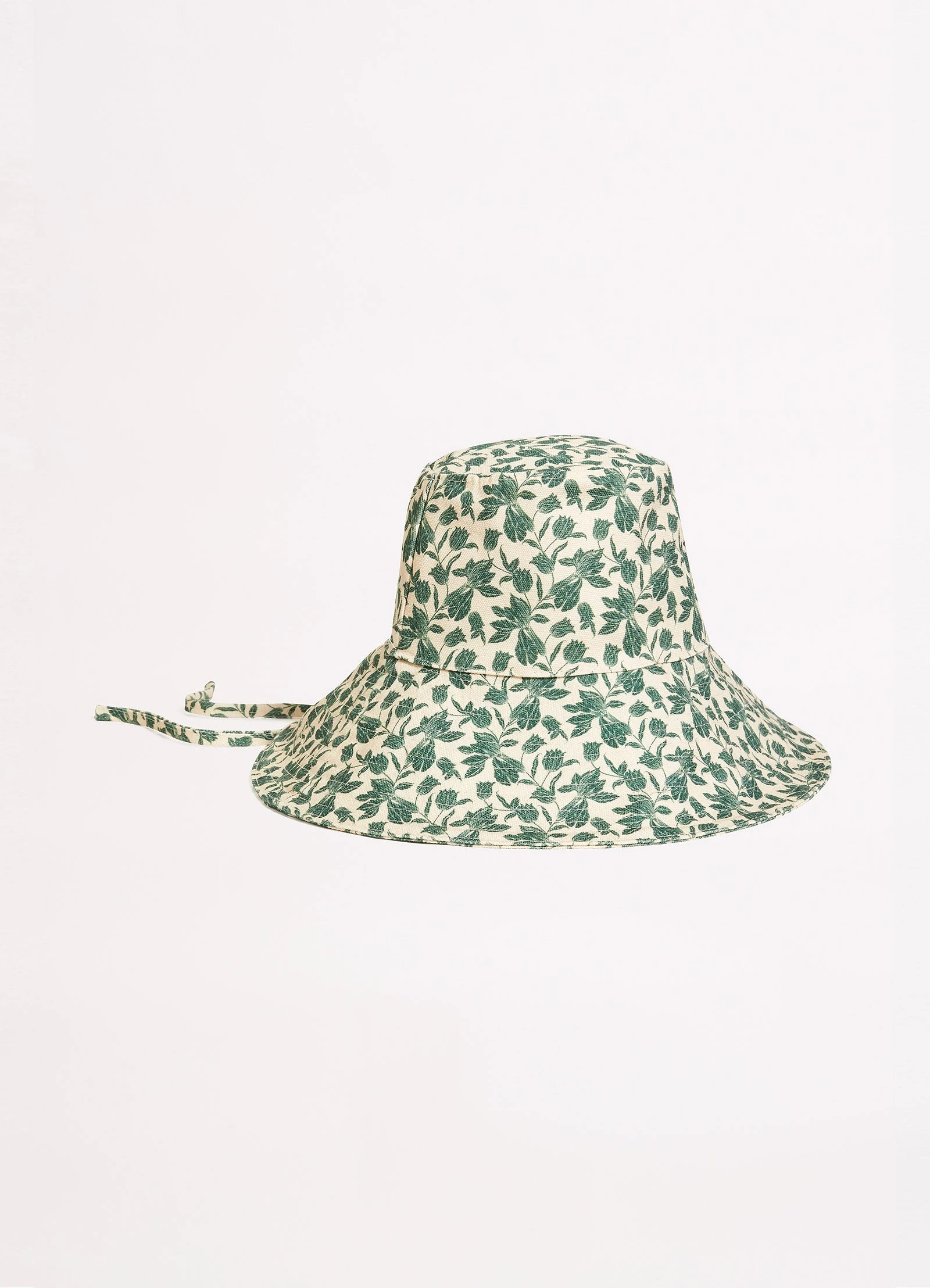 Seafolly Ladies Fleur De Bloom Bucket Hat - Evergreen 4 Seafolly Ladies Fleur De Bloom Bucket Hat - Evergreen - Image 2