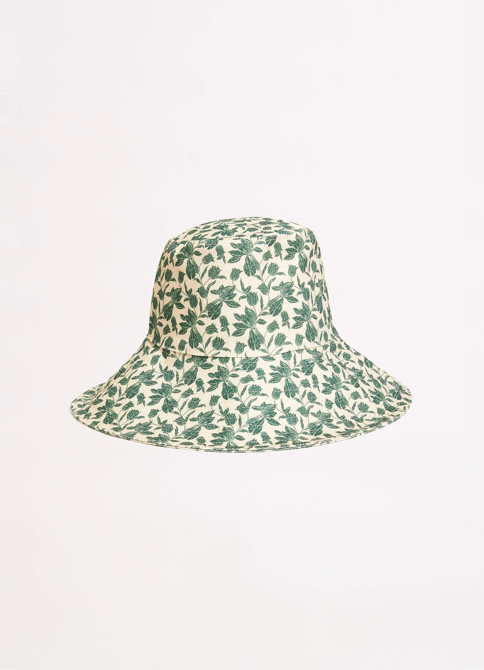 Seafolly Ladies Fleur De Bloom Bucket Hat - Evergreen 5 Seafolly Ladies Fleur De Bloom Bucket Hat - Evergreen - Image 3