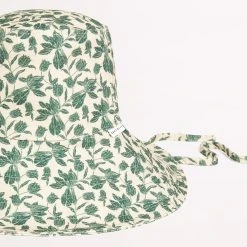 Seafolly Ladies Fleur De Bloom Bucket Hat - Evergreen 9 Seafolly Ladies Fleur De Bloom Bucket Hat - Evergreen -Seafolly shop 71881 HT Evergreen 4