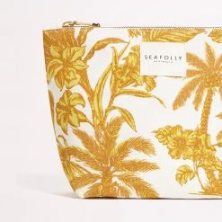 Seafolly Ladies Castaway Canvas Pouch - Tuscan Sunset -Seafolly shop 71882 BG TuscanSuns 3