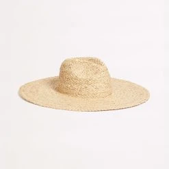 Seafolly Ladies Tropics Woven Hat - Natural -Seafolly shop 71895 HT Natural 3