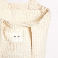 Seafolly Ladies Waffle Towel & Tote Set - Sand 13 Seafolly Ladies Waffle Towel & Tote Set - Sand -Seafolly shop 71897 TL Sand 5