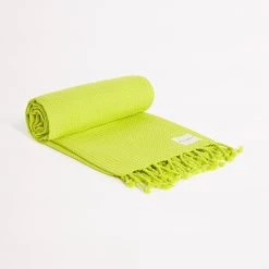 Seafolly Ladies Waffle Towel & Tote Set - Wild Lime -Seafolly shop 71897 TL Wild 20Lime 6