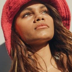 Seafolly Ladies Terry Bucket Hat - Sun Kissed Coral 9 Seafolly Ladies Terry Bucket Hat - Sun Kissed Coral -Seafolly shop 71899 HT SunKisdCrl 4