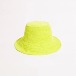 Seafolly Ladies Terry Bucket Hat - Wild Lime