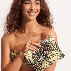 Seafolly Ladies Take Flight Bikini Bag - Wild Lime