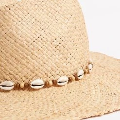 Seafolly Ladies Raffia Cowgirl Hat - Natural 8 Seafolly Ladies Raffia Cowgirl Hat - Natural -Seafolly shop 71906 HT Natural 3