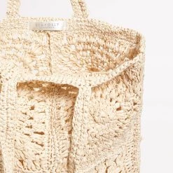 Seafolly Ladies Mandalay Crochet Tote - Natural -Seafolly shop 71908 BG Natural 4
