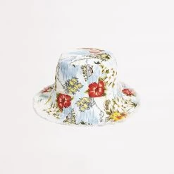 Seafolly Ladies Coast To Coast Bucket Hat - Powder Blue -Seafolly shop 71919 HT PowderBlue 3