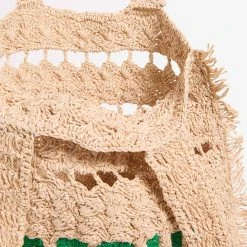 Seafolly Ladies Logo Woven Tote - Natural -Seafolly shop 71927 BG Natural 8