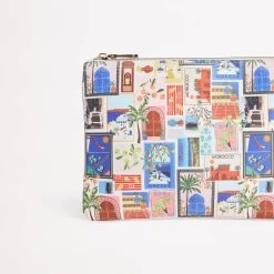 Seafolly Ladies On Vacation Bikini Bag - Azure 8 Seafolly Ladies On Vacation Bikini Bag - Azure -Seafolly shop 71934 BG Azure 4