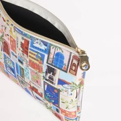 Seafolly Ladies On Vacation Bikini Bag - Azure 9 Seafolly Ladies On Vacation Bikini Bag - Azure -Seafolly shop 71934 BG Azure 5