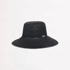 Seafolly Ladies Sierra Bucket Hat - Black -Seafolly shop 71946 HT Black 4
