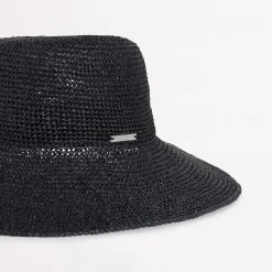 Seafolly Ladies Sierra Bucket Hat - Black -Seafolly shop 71946 HT Black 5