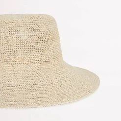 Seafolly Ladies Sierra Bucket Hat - Natural -Seafolly shop 71946 HT Natural 5